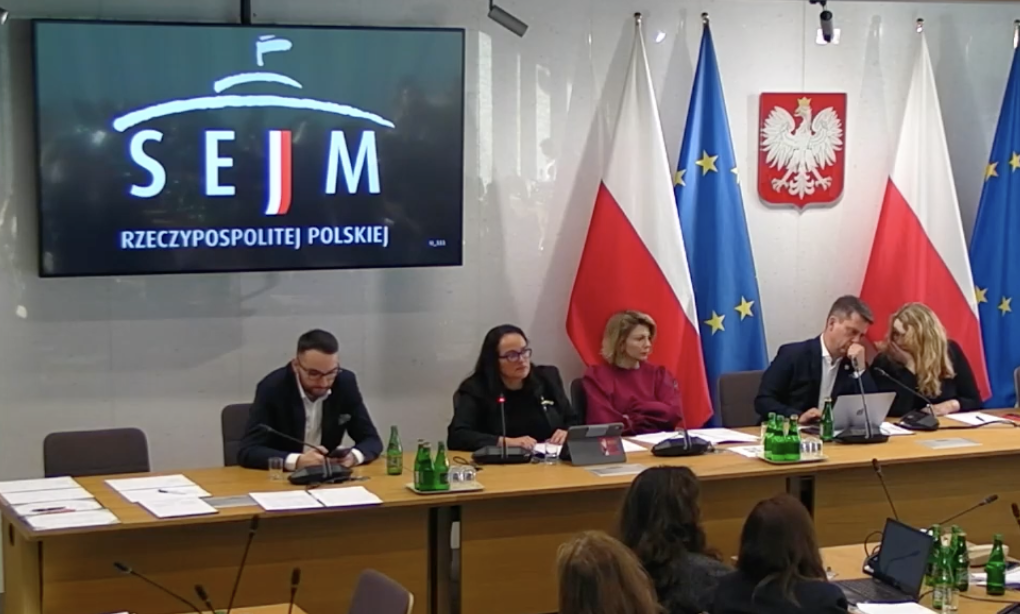 Wspólne posiedzenie Komisji do Spraw Dzieci i Młodzieży oraz Komisji Sprawiedliwości i Praw Człowieka w Sejmie RP